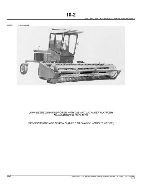 John deere 2250 2270 windrower operators cab oem parts manual. - Pure fire self defense as activism in the civil rights era.